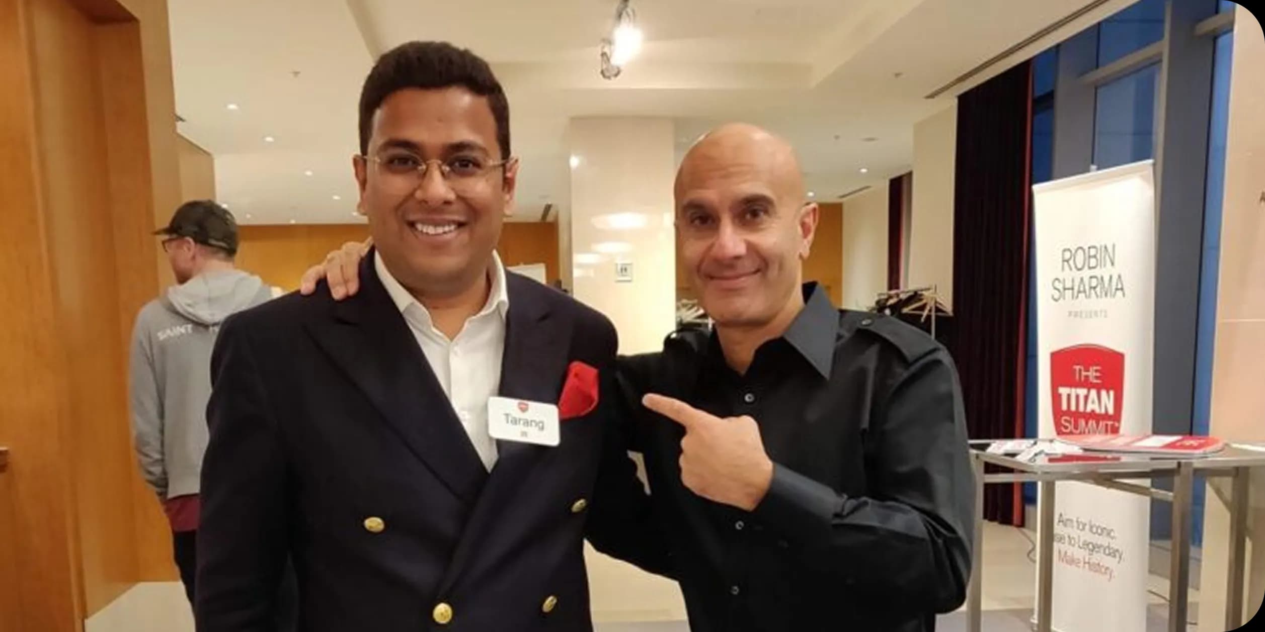A Transformational Mentorship: Robin Sharma’s Influence on Dr. Tarang Krishna