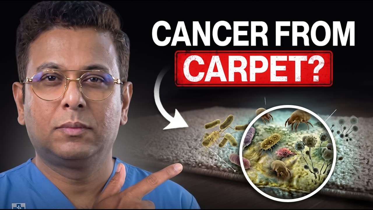 The Hidden Danger In Your Carpet (No One Told You This) | Dr. Tarang Krishna