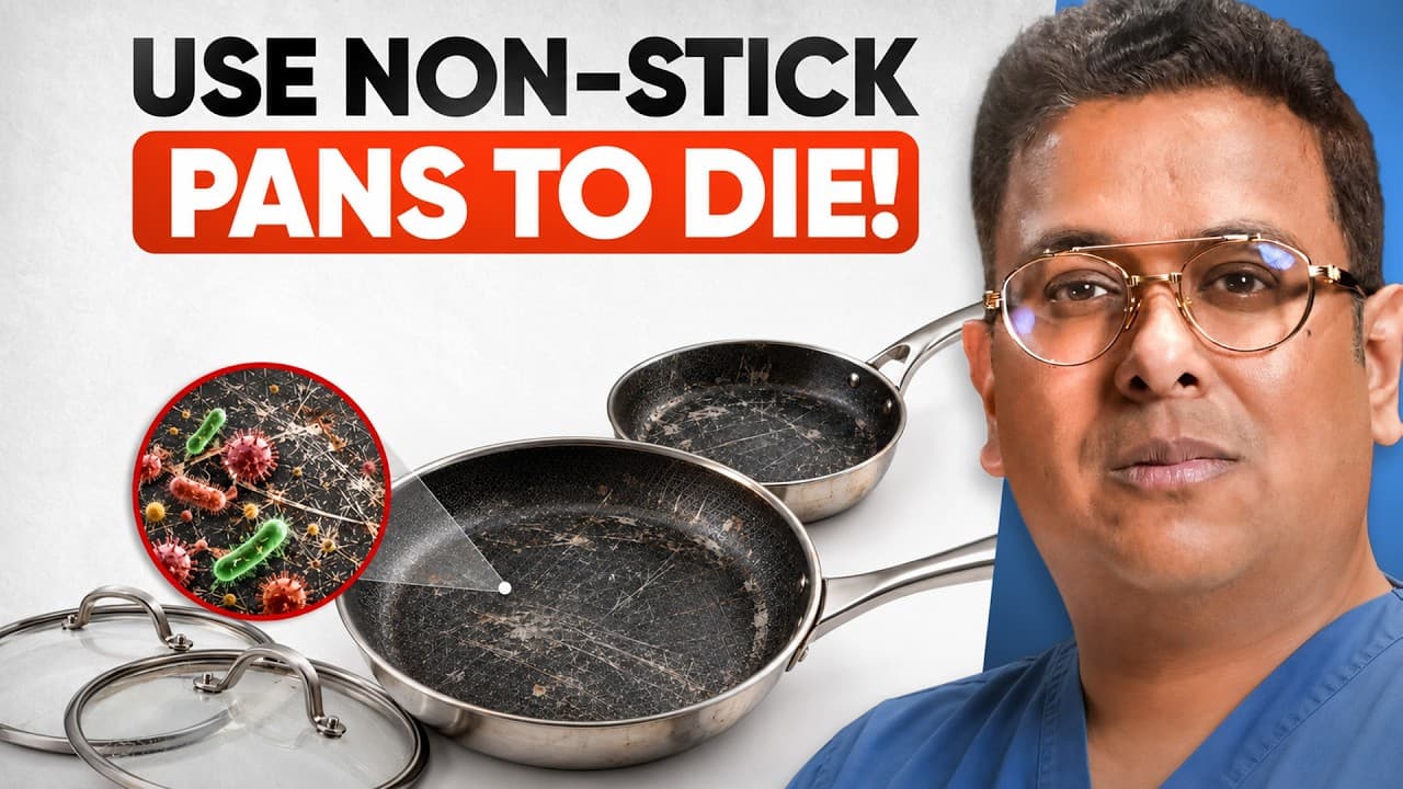 Best Non-Stick Pan Alternatives: What Should You Use Instead? | Dr. Tarang Krishna