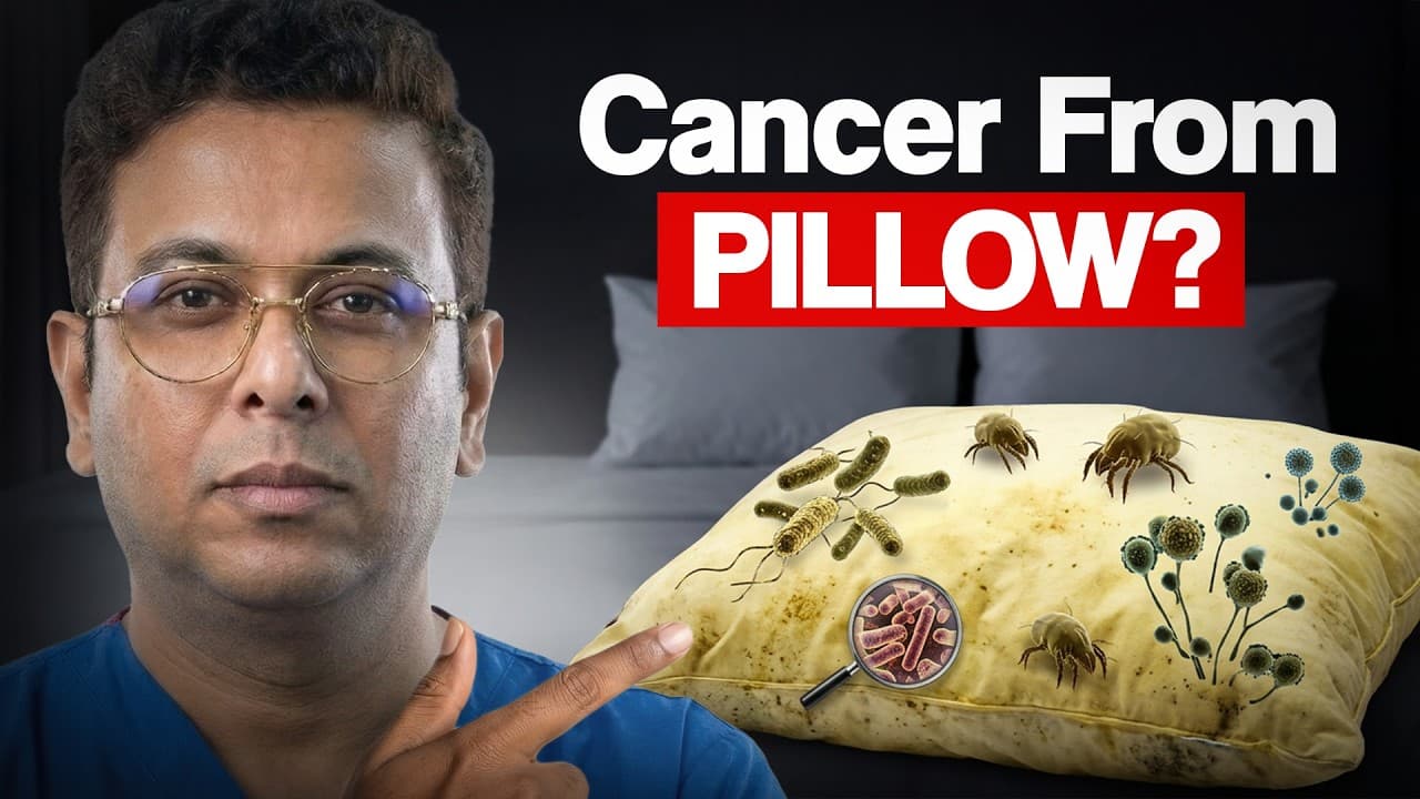 The Hidden Danger In Your Pillow (No One Told You This) | Dr. Tarang Krishna