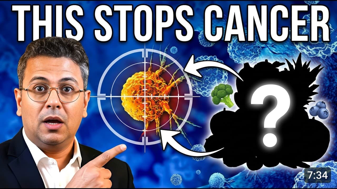 3 Foods That May Lower Cancer Risk | Dr. Tarang Krishna