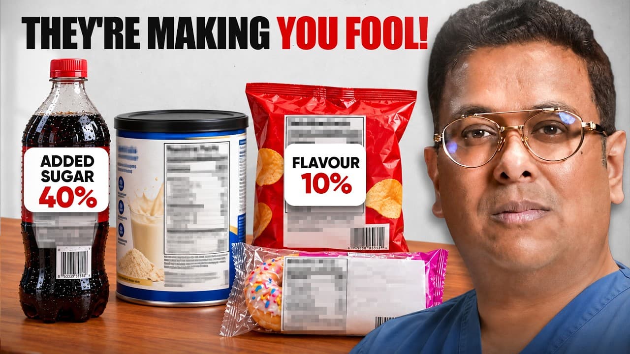 The Truth Behind Healthy Food Labels | Dr. Tarang Krishna