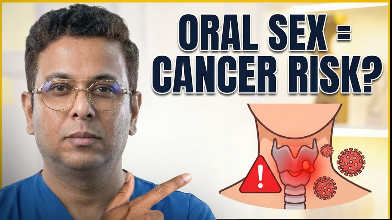 Does Oral Sex Increase Cancer Risk? (Doctor Explains) #oralcare #cancer