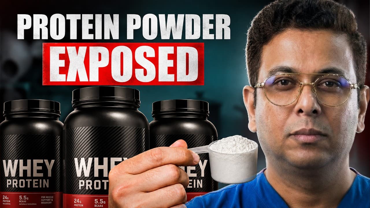 What’s Really Inside Protein Powder? Ingredients You Should Check  | Dr. Tarang Krishna