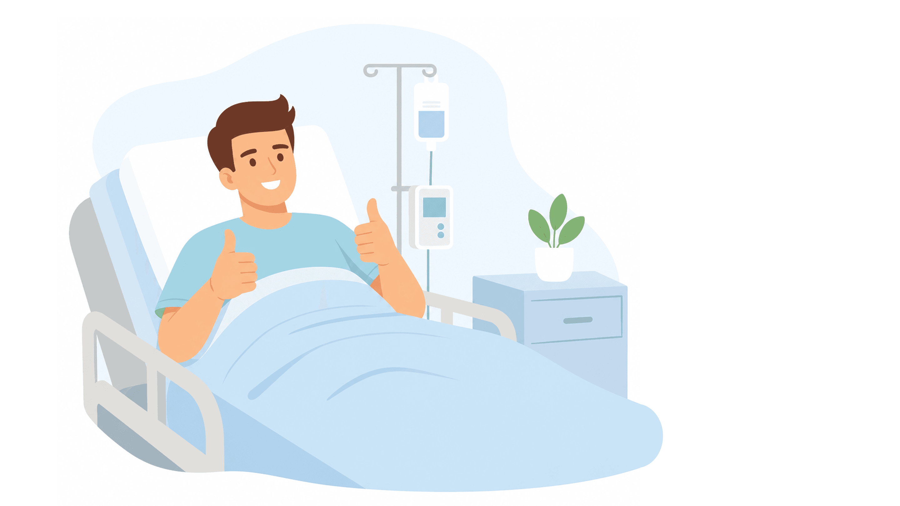 How do you stay positive when sick?